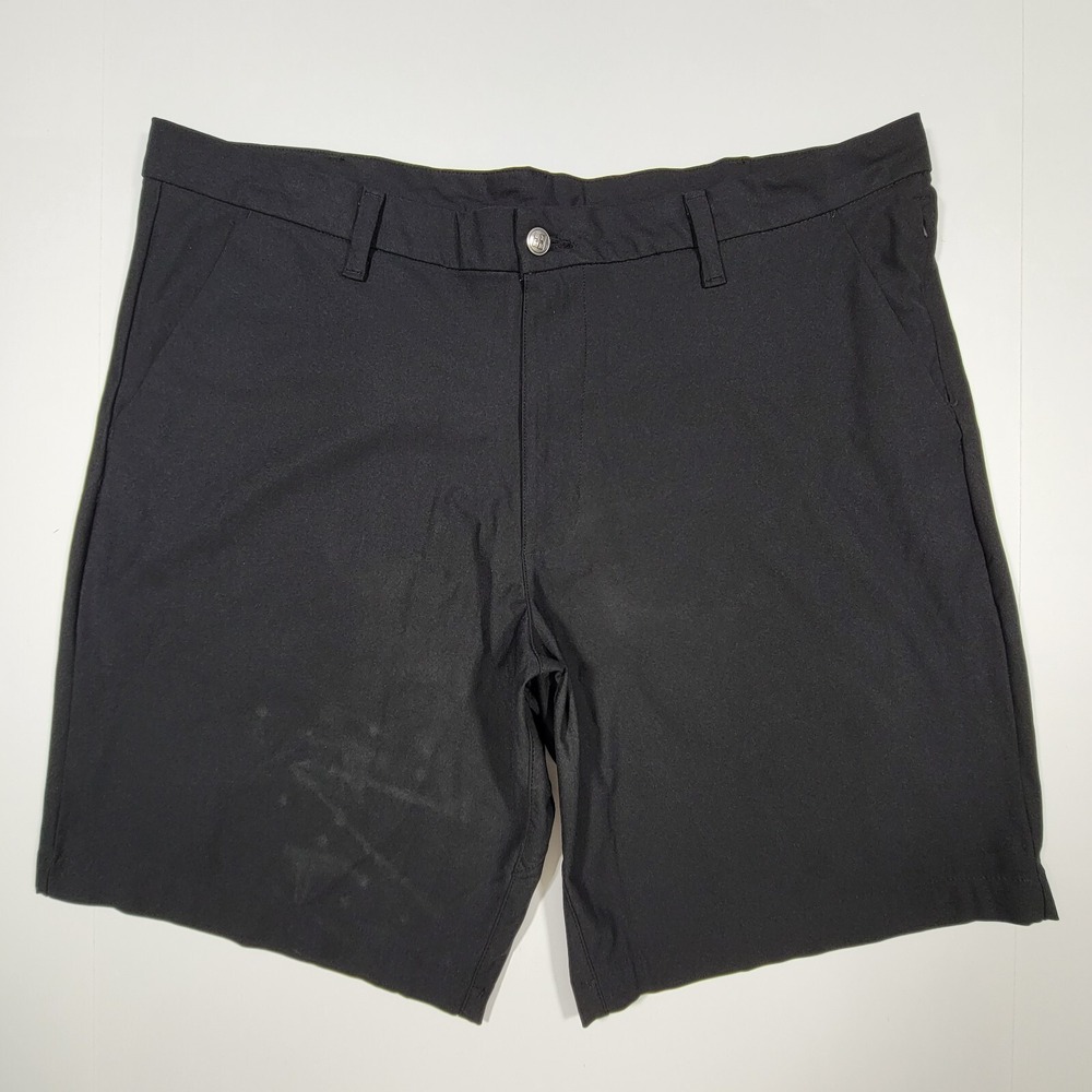 Swiss Tech Men's Stretch Shorts Black Flat Front Size‎ 40